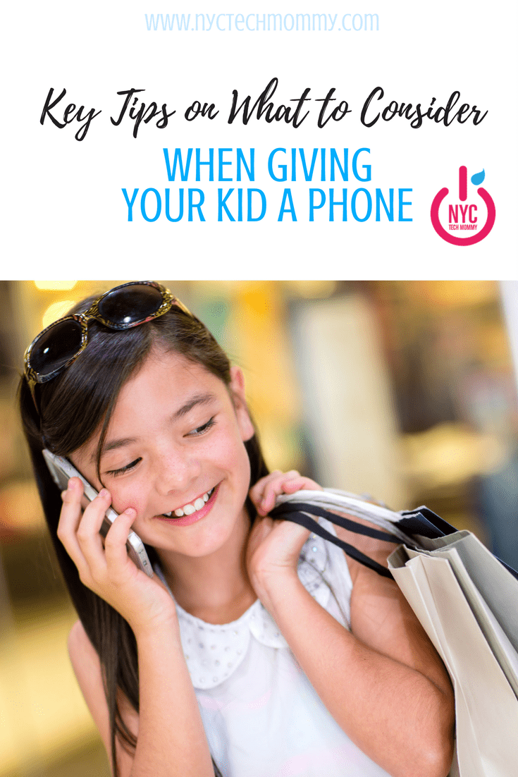 Here are some key tips on what to consider when giving your kid a phone.