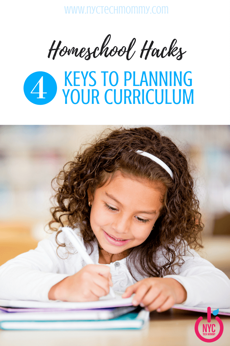 Homeschool Hacks -- Here are tips to helping you with planning your curriculum