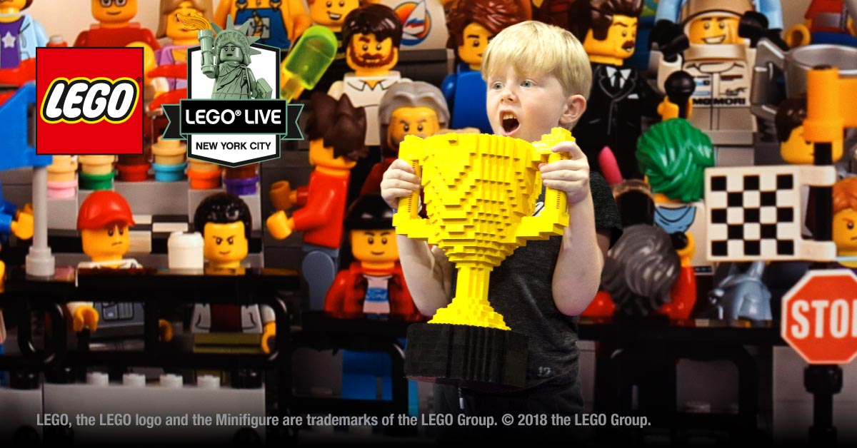 Win tickets to LEGO LIVE NYC
