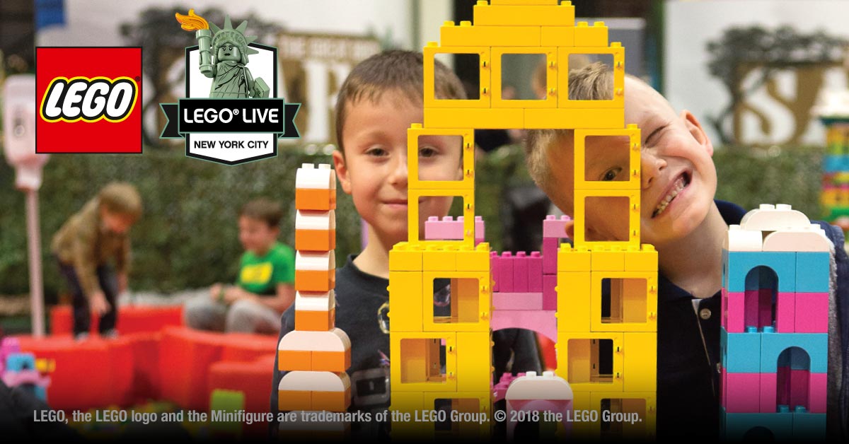 WIN TICKETS FOR LEGO LIVE NYC