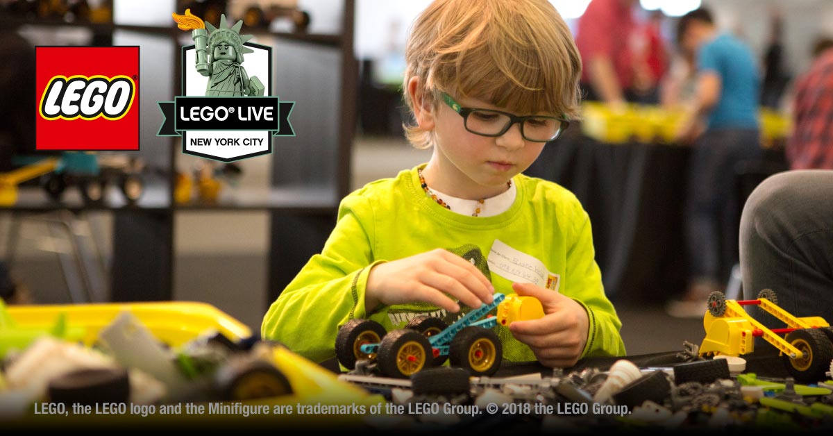 Win tickets to LEGO LIVE NYC