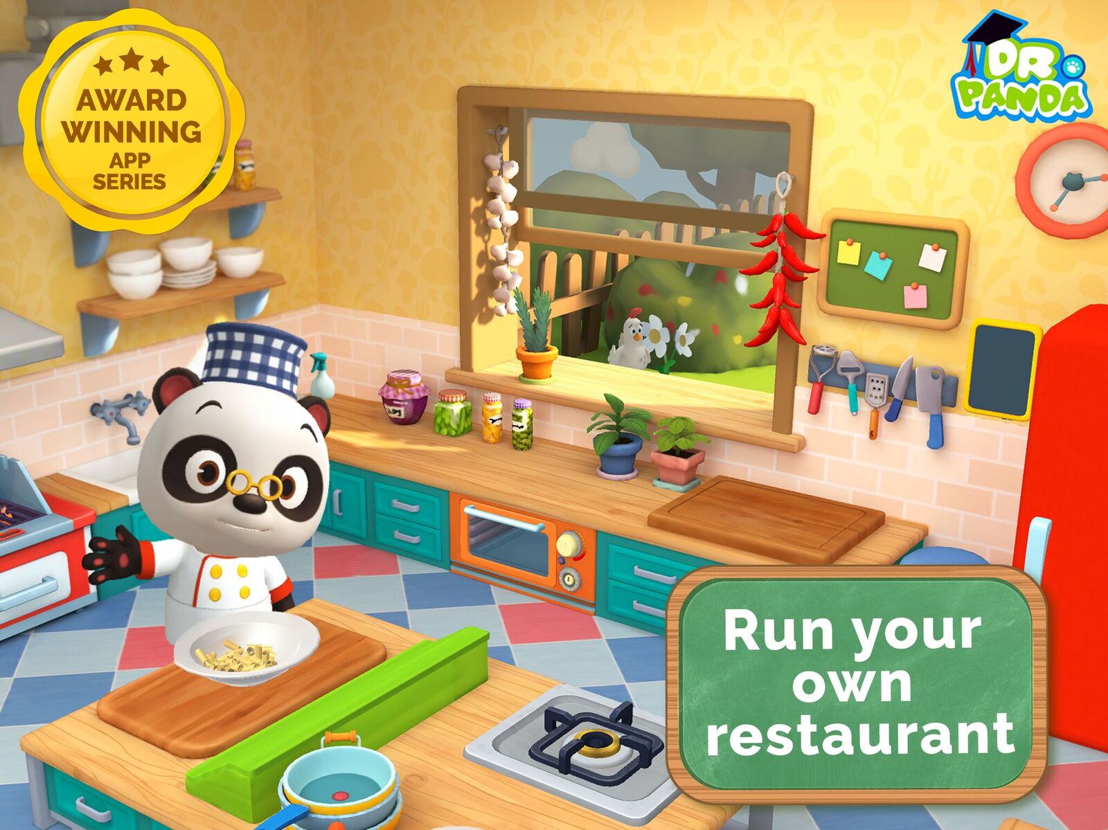 Let's Get Cooking! NEW Dr. Panda Restaurant 3 App