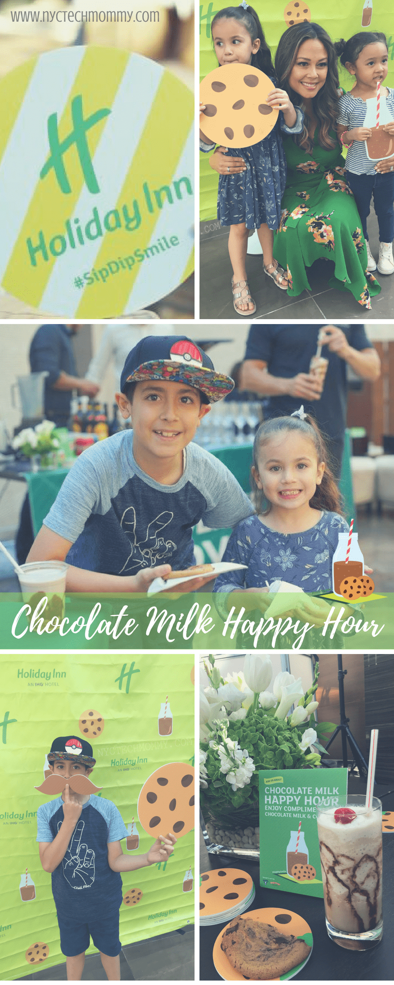 Chocolate Milk Happy Hour - Holiday Inn makes family travel a little sweeter this summer!