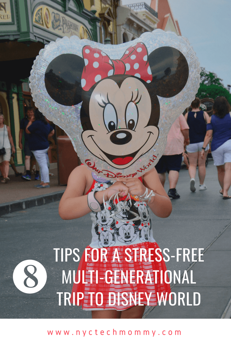 Here are great tips for a stress-free multi-generational trip to Disney World -- probably a once-in-a-lifetime trip so you'll want to make it a good one!