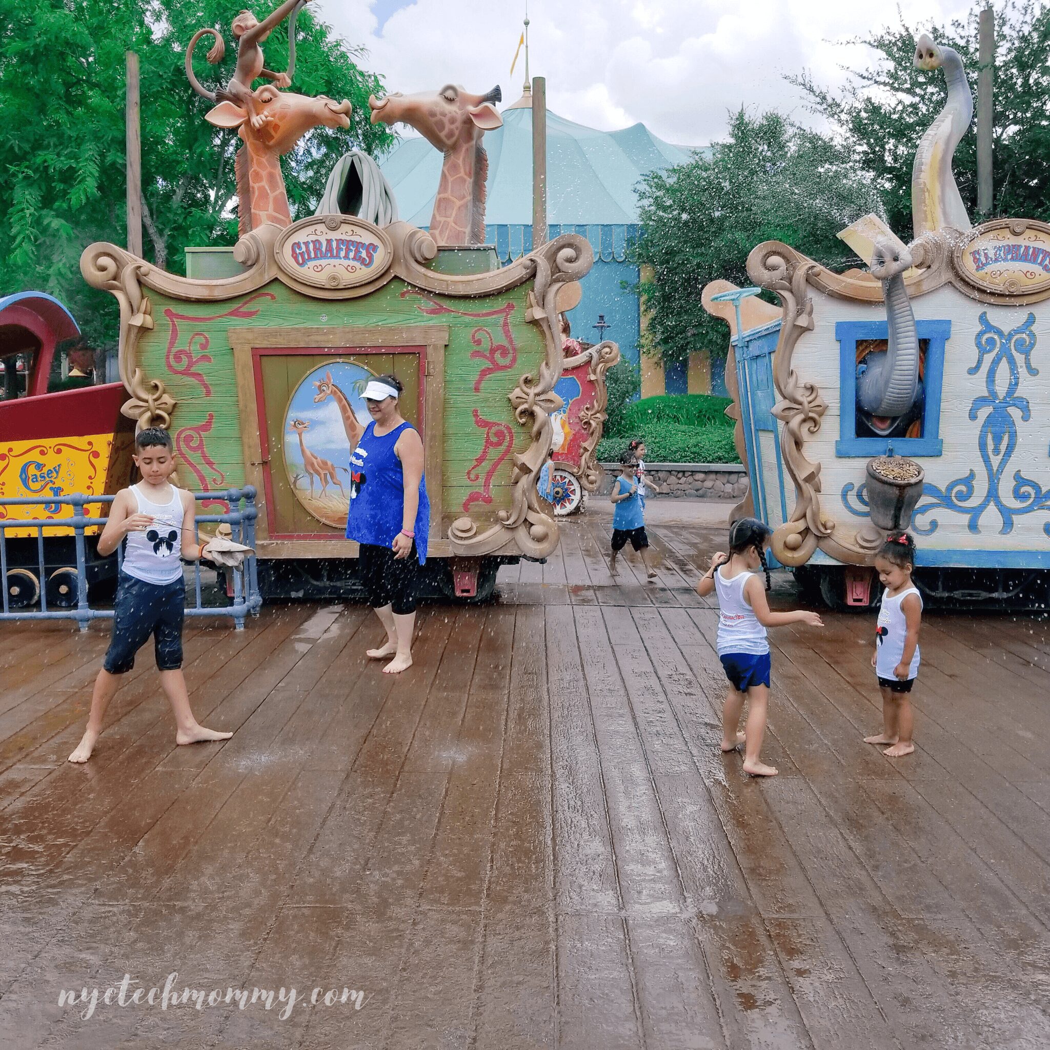 Disney World Splash Pad