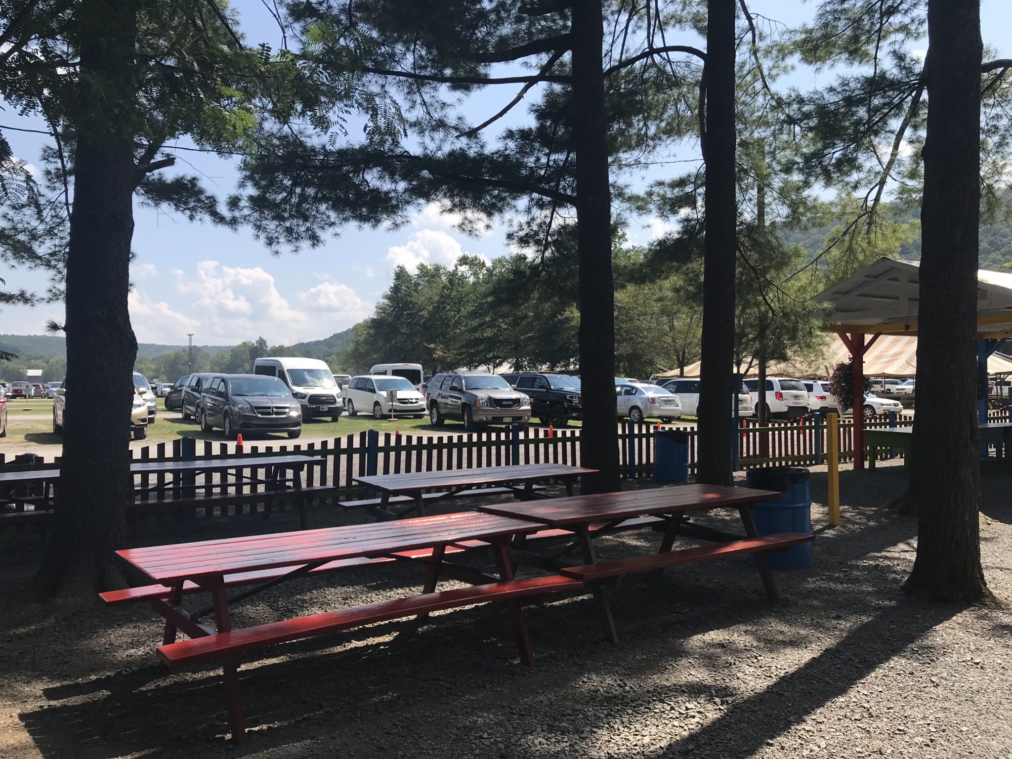 Knoebels pinic area