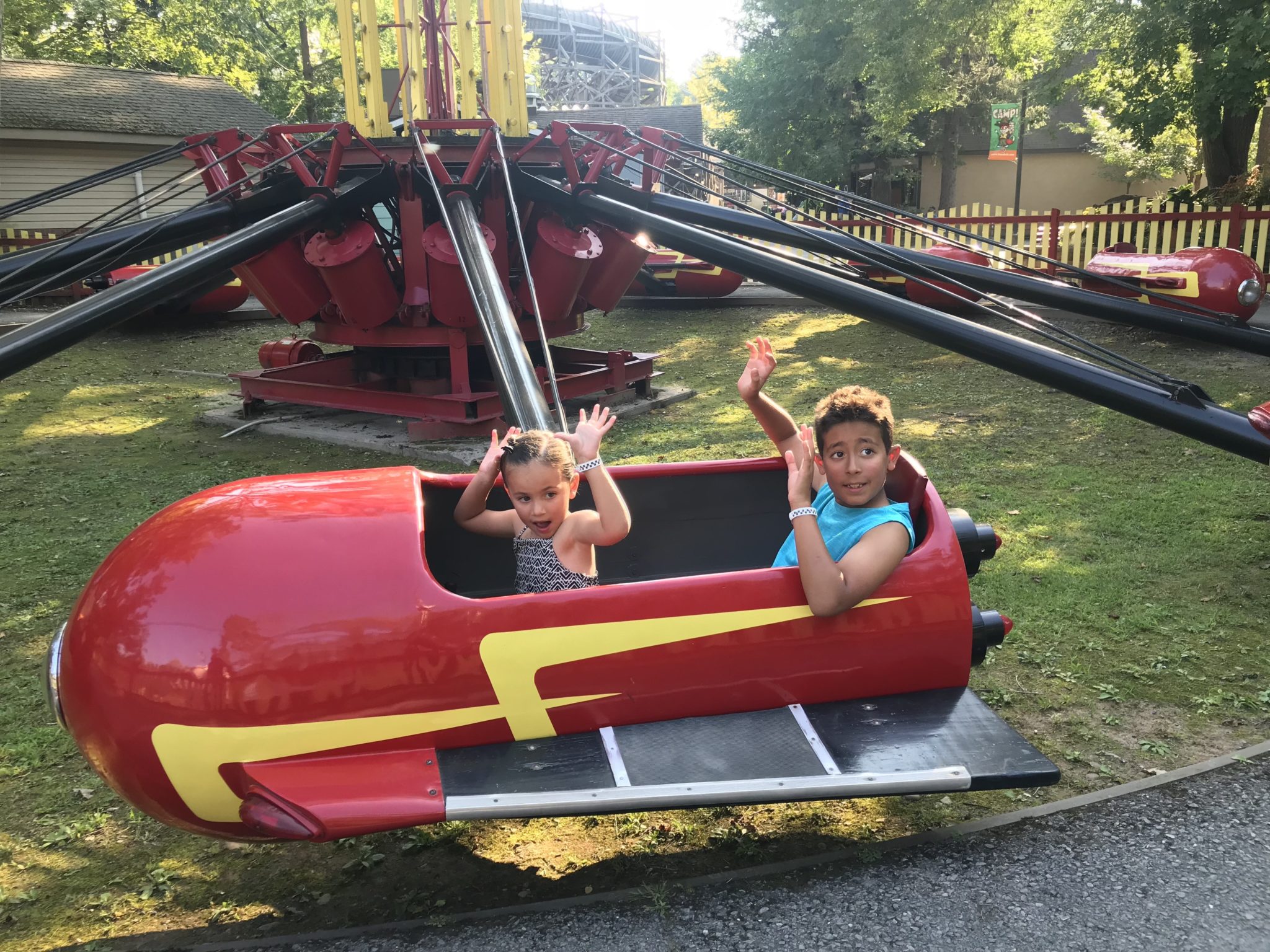 Kiddie Rides at Knoebels