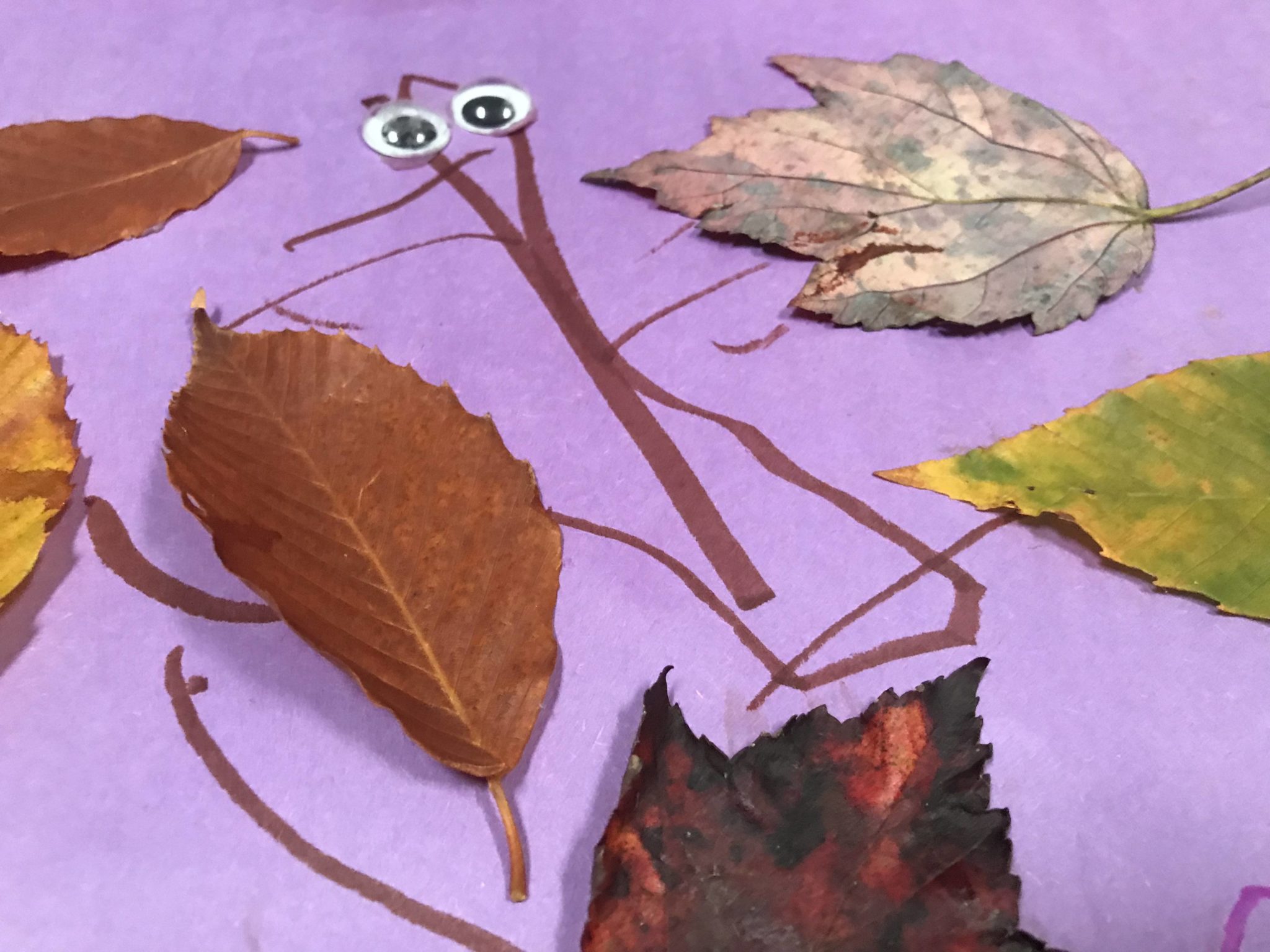 Leaf creation ideas to play with your kids