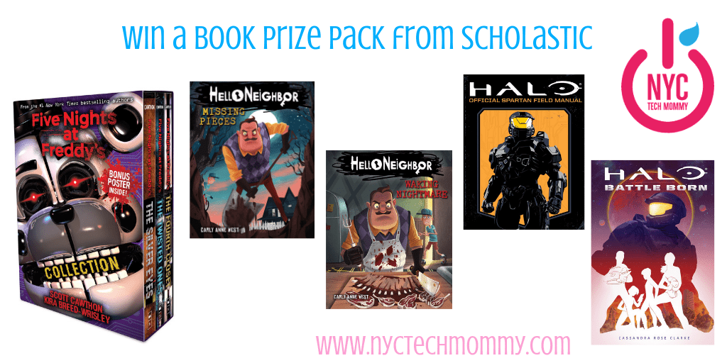 Win a book prize pack from Scholastic