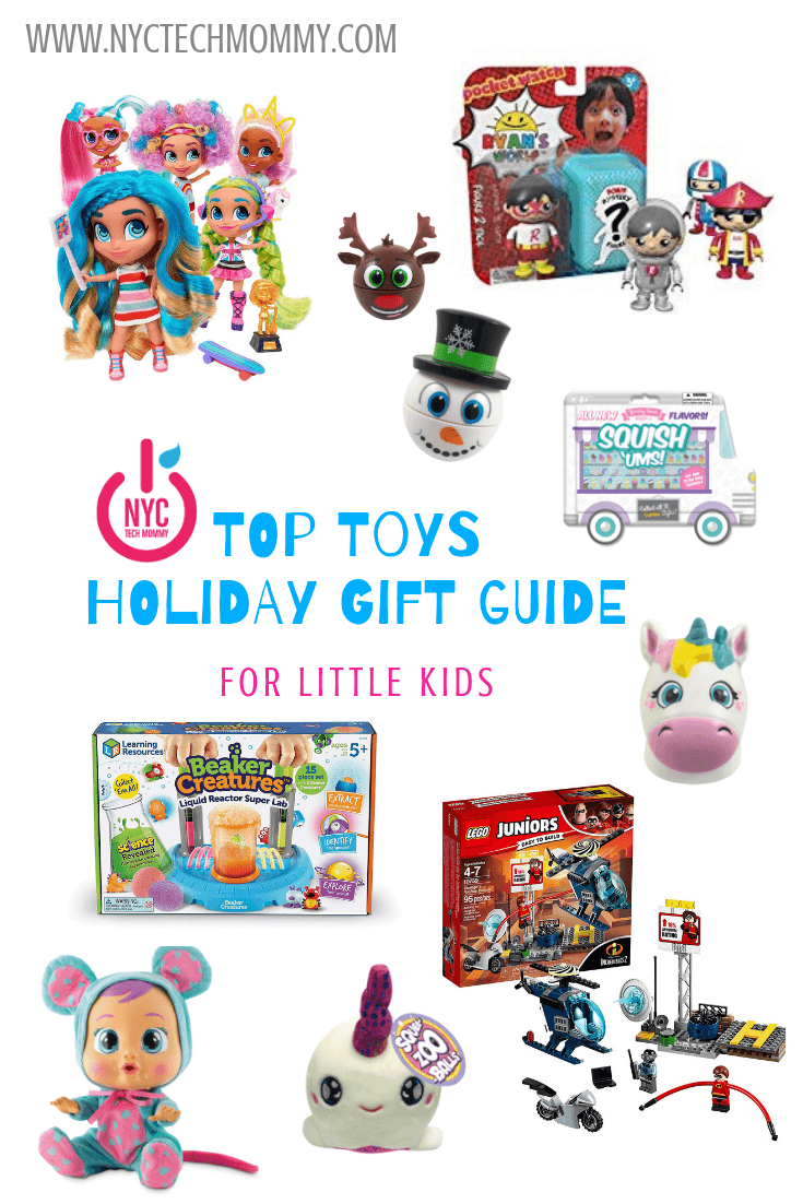 Top Toys Holiday Gift Guide for Little Kids + stocking stuffers your little kids are sure to love! #kidsgiftguide #toptoys
