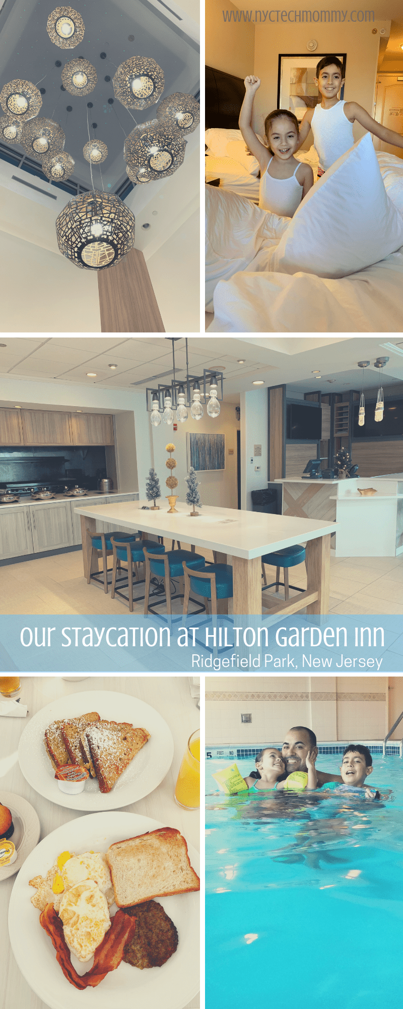 Our staycation at Hilton Garden Inn Ridgefield Park, New Jersey