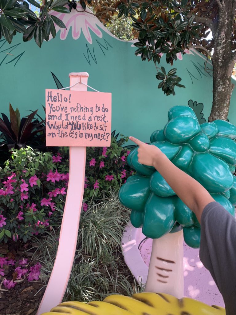 Horton Hatches and Egg at Seuss Landing at Universal's Islands of Adventure