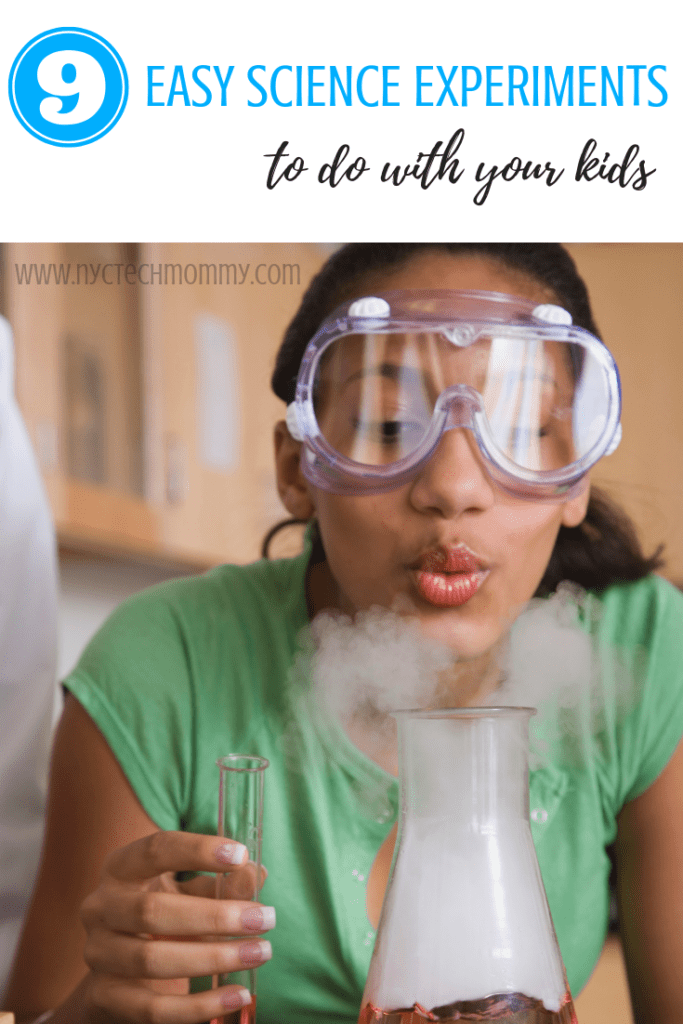 Great list of easy science experiments to do with your kids -- and keep them busy this summer!