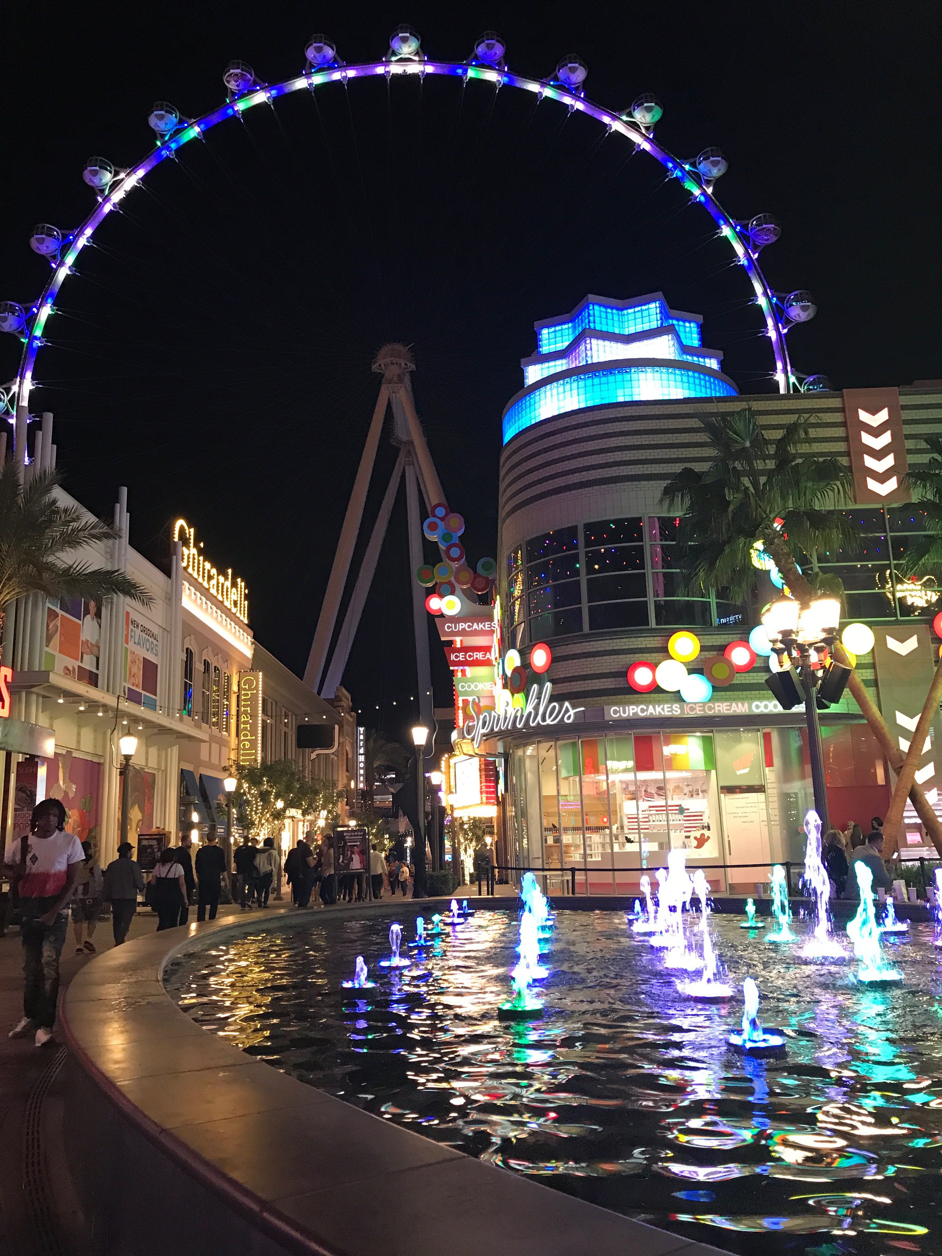 LINQ Promenade is a great place to visit in Las Vegas with kids