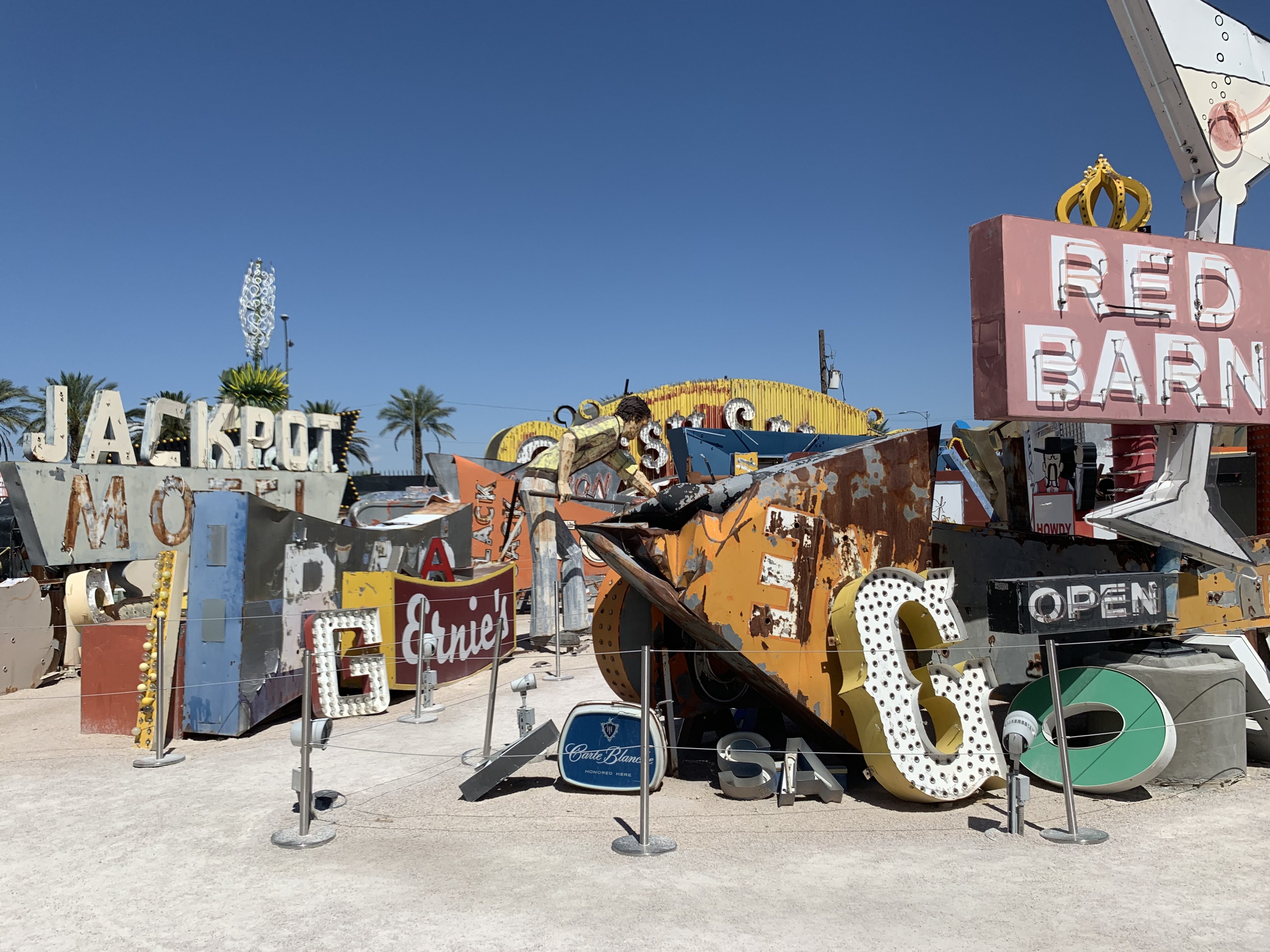 Take the kids to Las Vegas and check out the Neon Sign Museum
