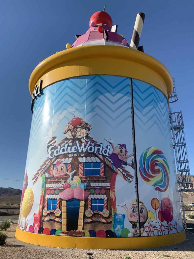 EddieWorld - a great stop when driving from Las Vegas to Los Angeles