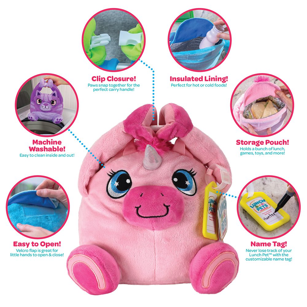 Lunch Pets make huggable lunchtime buddies for little kids!
#BackToSchool