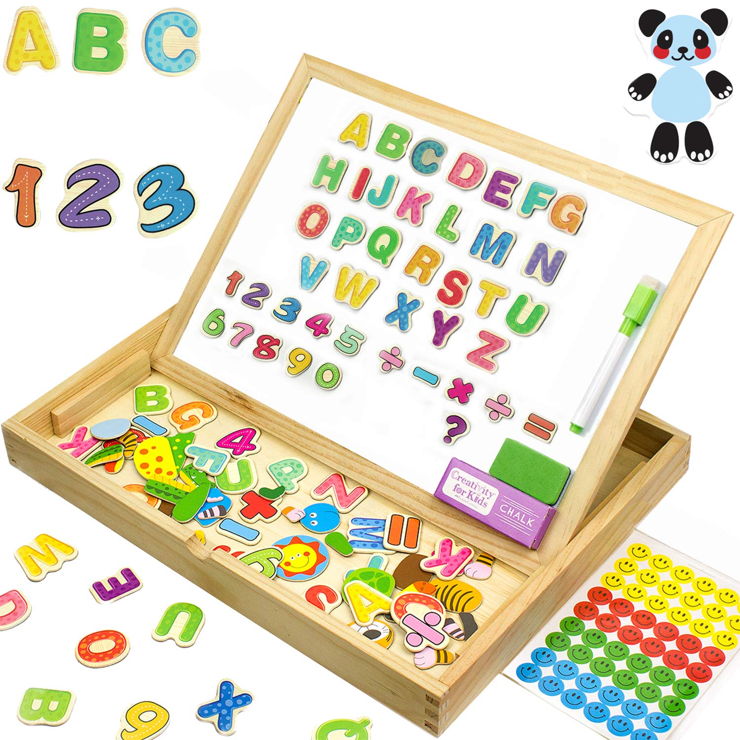 Back to School Essentials for little kids - Magnetic Letter Board