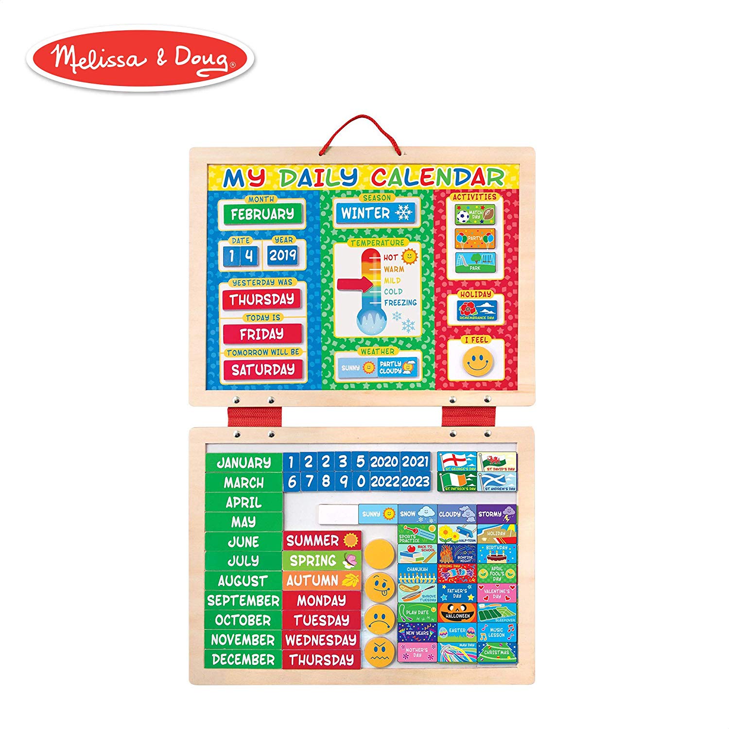 Back to School Essentials - Melissa & Doug Daily Calendar