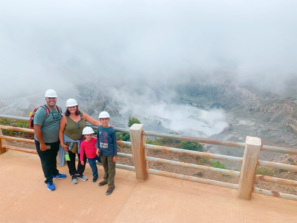 Costa Rica with Kids - Poas Volcano