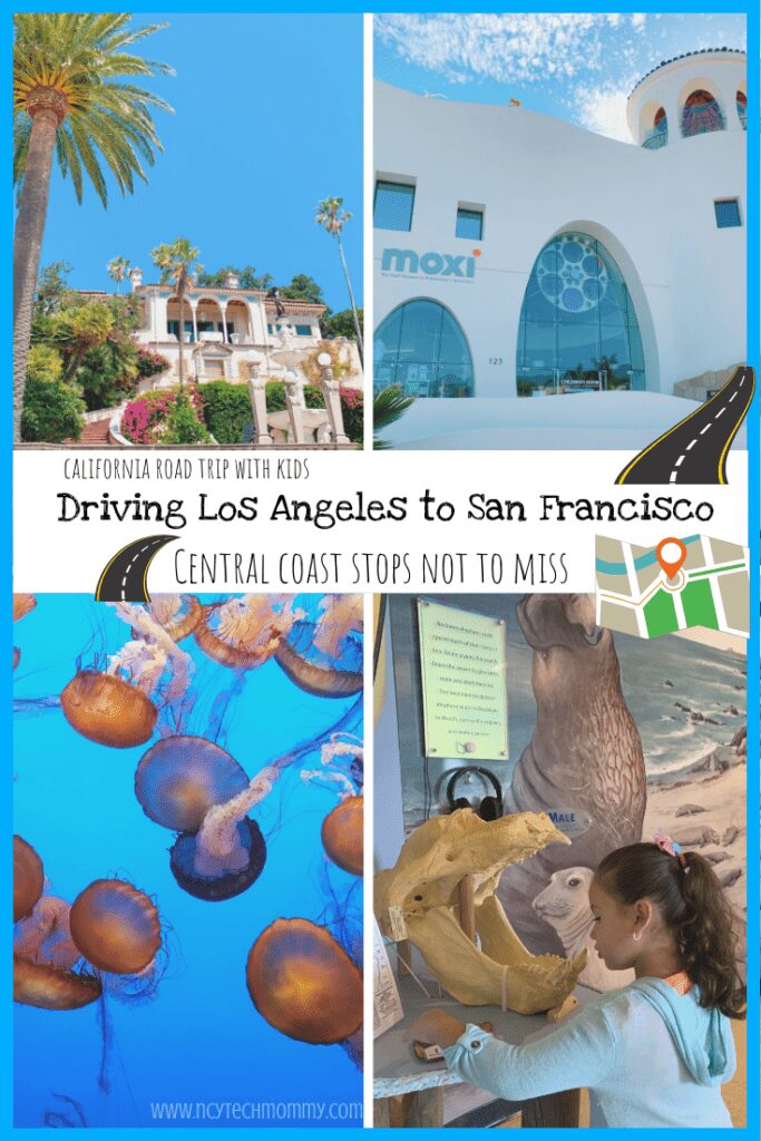 Driving Los Angeles to San Francisco, here's our California Road Trip Itinerary of best places to visit with kids. Drive on!