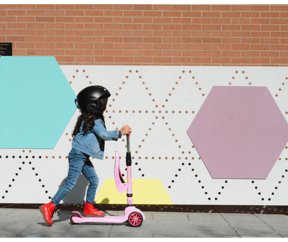 We love all the great features of the FLUXX DuoMini 2-in-1 Scooter for Kids -- super easy to scoot or sit, learn to balance, and adjustable so it grows with kids...