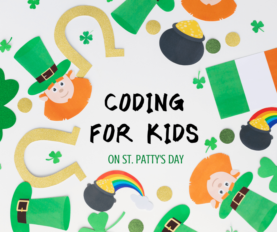 Coding for Kids - St. Patty's Day coding activities for kids with Tynker