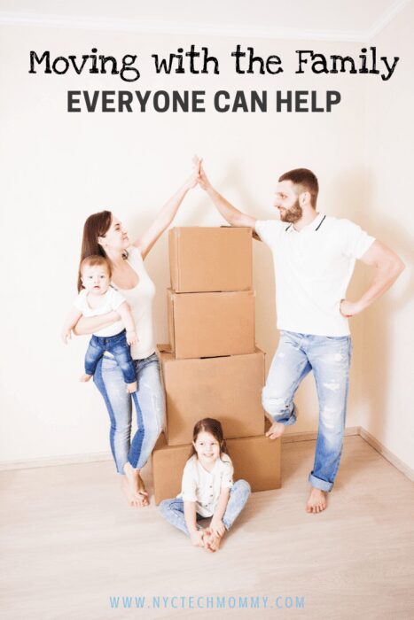 Here are great tips on how everyone can help when moving with the family.