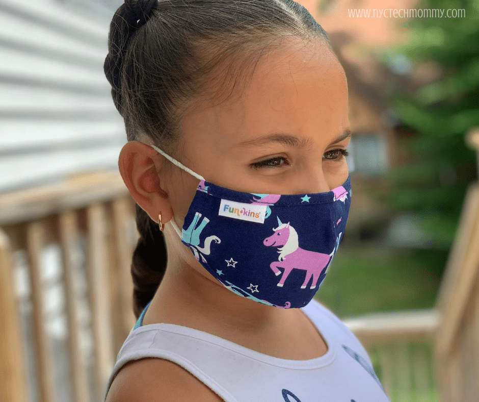 Back to School Must-Haves - Funkins face masks for kids are the perfect fit and come in fun and colorful patterns