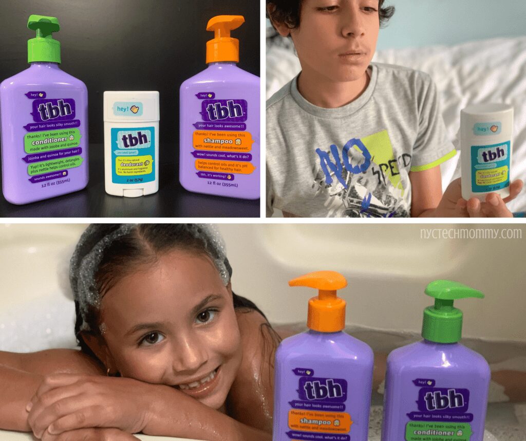 Back to School Must-Haves - TBH Shampoo, Conditioner, and deodorant for kids and teens