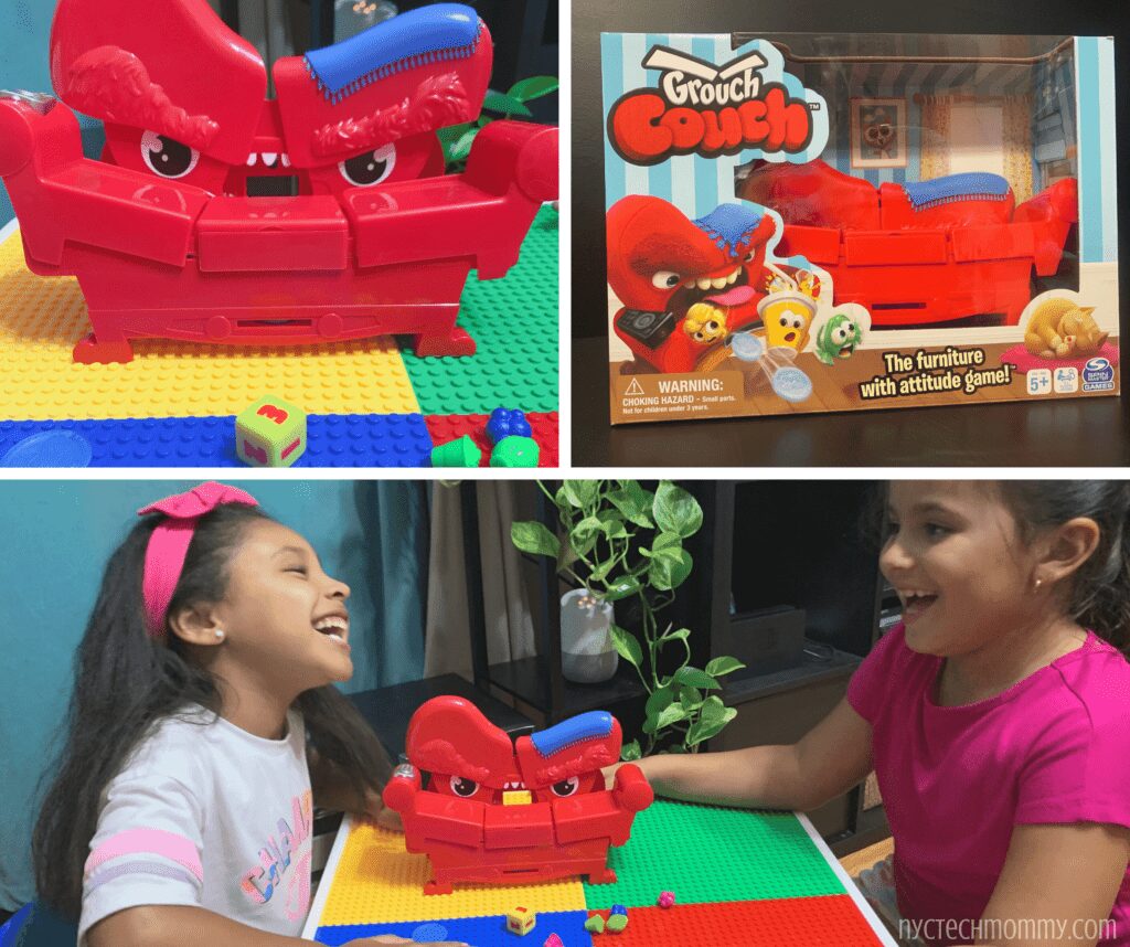 Fun with Grouch Couch game from Spinmaster