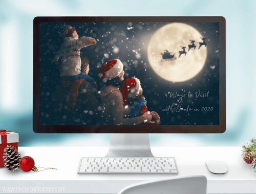 4 Ways to Visit with Santa, video chat or snap a pic, even keep tabs on old Saint Nick on Christmas Eve!