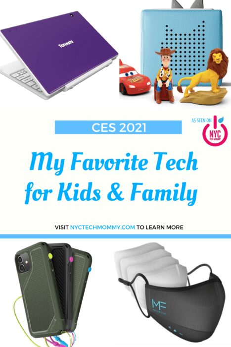 Check out my favorite tech for kids and family this year -- make family life easier, and even more fun! #techforkids #techforfamily #gadgets #CES2021