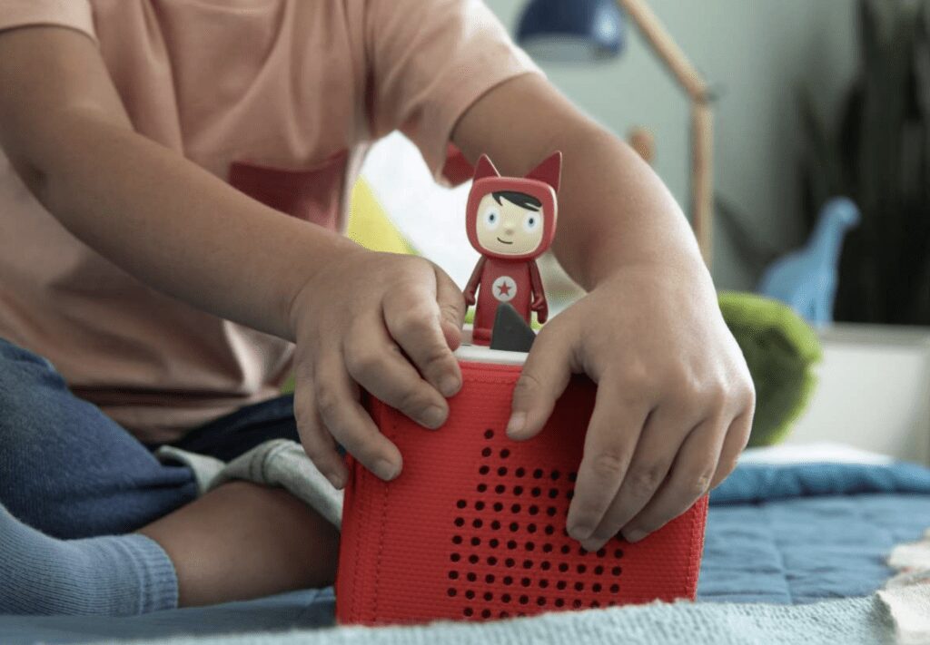 My favorite tech for Kids and Family - Toniebox and tonies make it fun and screen-free to listen to stories and music