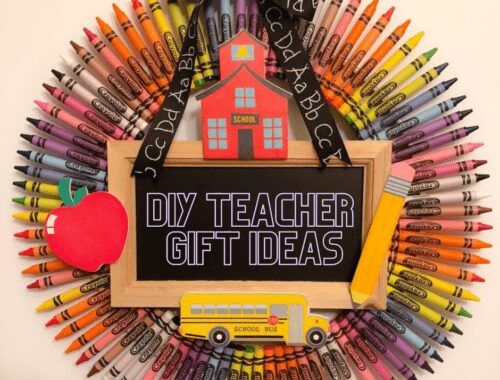 5 DIY Teacher Gift Ideas - unique and personalized gift ideas the teacher will love!