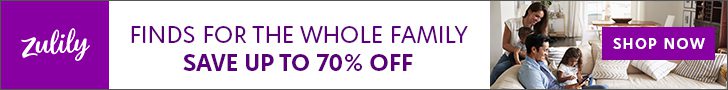 Shop Zulily Deals for the whole family -- save up to 70%