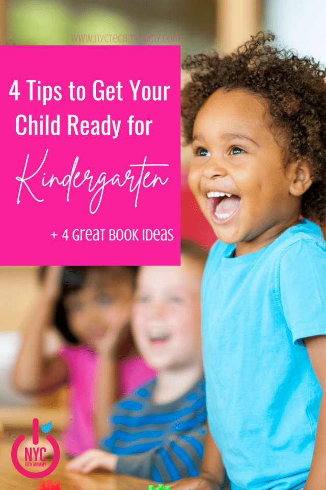 4 Tips to Get Your Child Ready for Kindergarten + Back to School Books