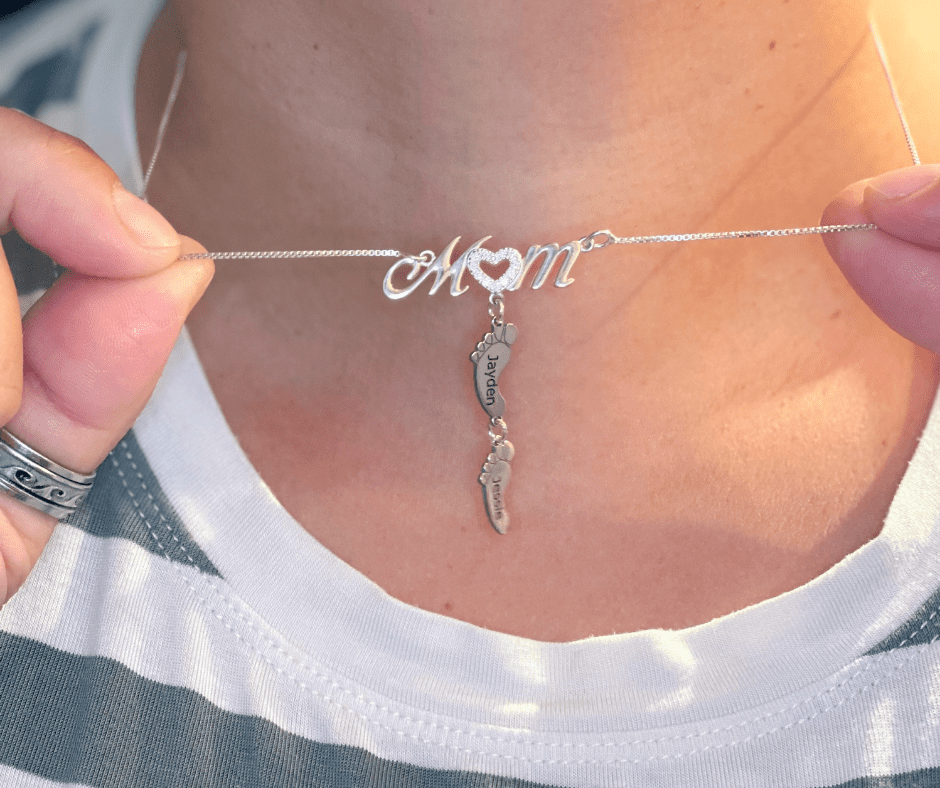 Personalized gifts for mom from JoyAmo Jewelry