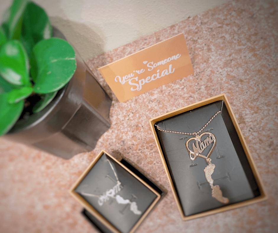 Personalized gifts for mom from JoyAmo Jewelry