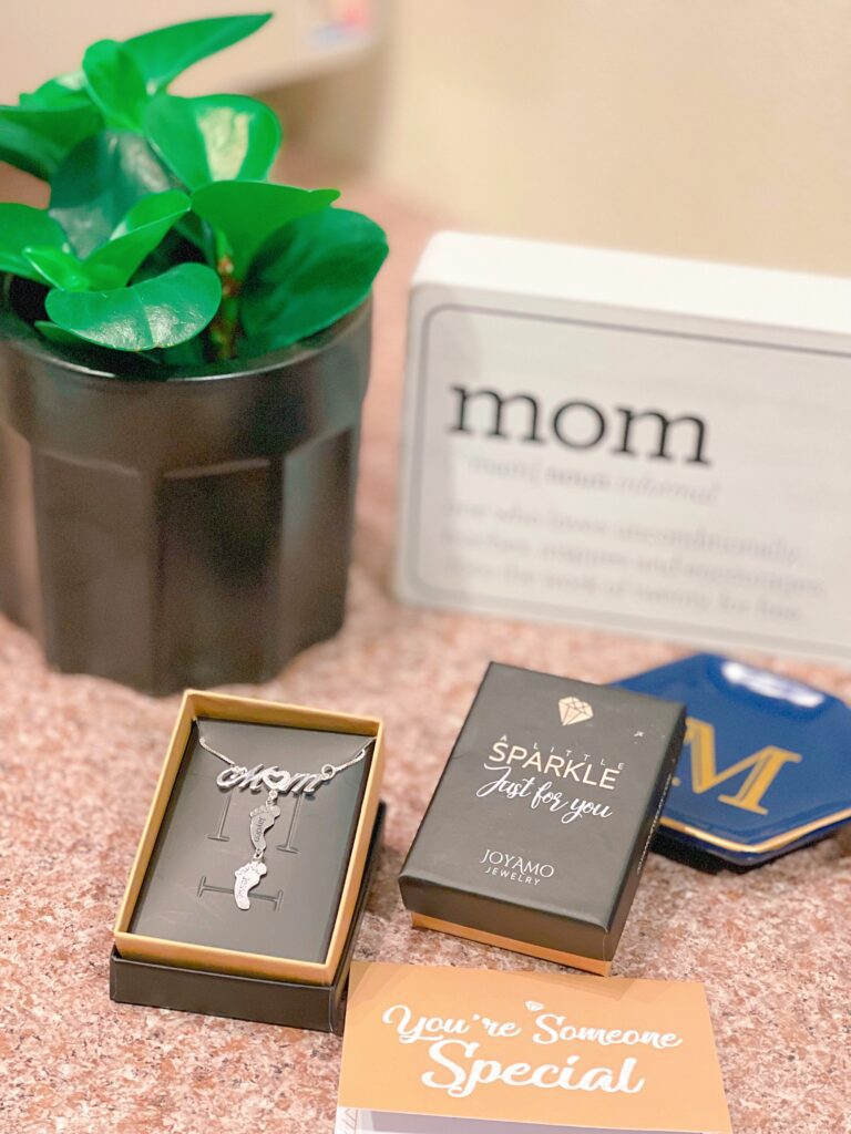 Personalized gifts for mom from JoyAmo Jewelry