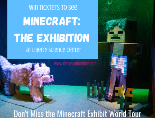 Minecraft Exhibit at Liberty Science Center - Minecraft Exhibit World Tour