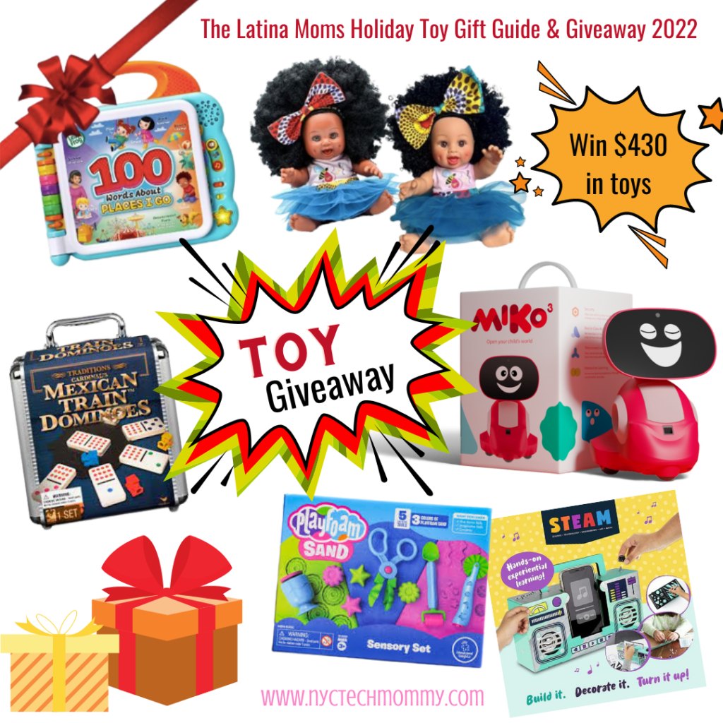 Educational, Bilingual, Creative, Tech Toys, Dolls, Games & Puzzles that your kids will love. Recently featured in the 3rd Annual Latina Moms Gift Guide on the Latina Mom Legacy Podcast with Jenny Perez and special guest Monica Encarnacion of the NYCTechMommy Family Lifestyle, Tech & Travel Blog