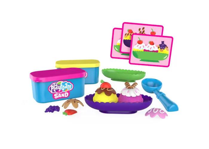 Creative Toys for Kids - Playroom Sand Ice Cream Sundae Sensory Set