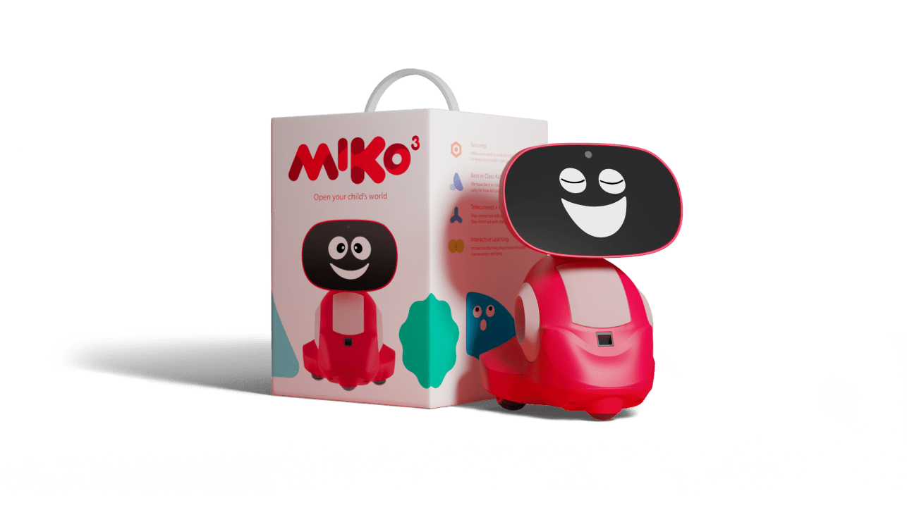 Miko 3 - Learning Robot, AI robot for kids, tech toys kids will love