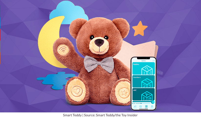 Smart Teddy - best toys for little kids gift guide