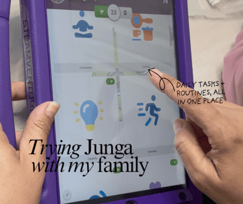 Junga App daily tasks and routines all in one place